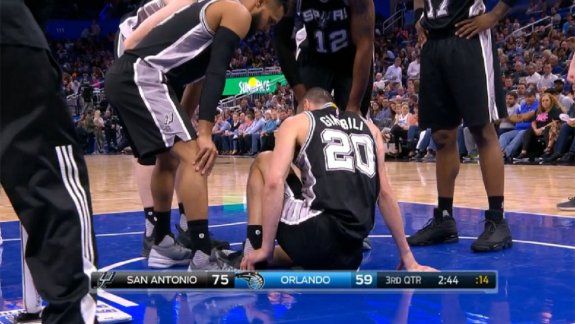 ginobili y una lesion en un nuevo triunfo de los spurs