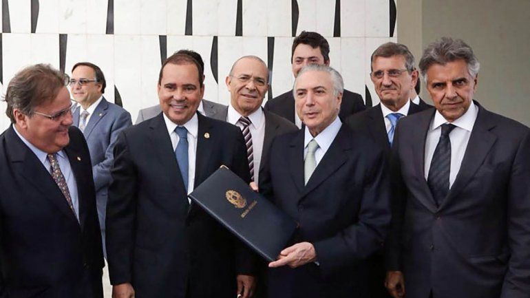 Temer es del Movimiento de la Democracia Brasileña