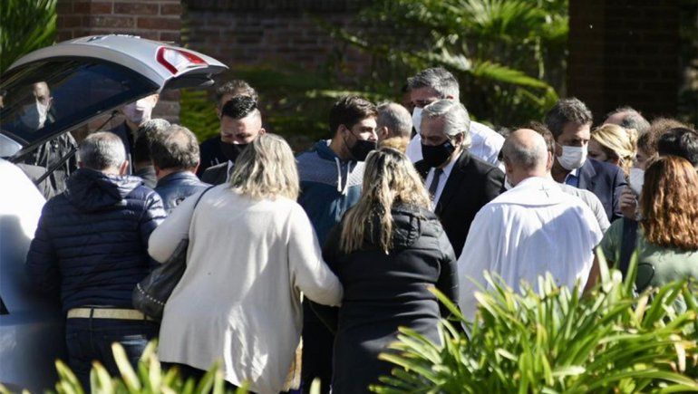 El último adiós al ministro Meoni, con Alberto Fernández presente