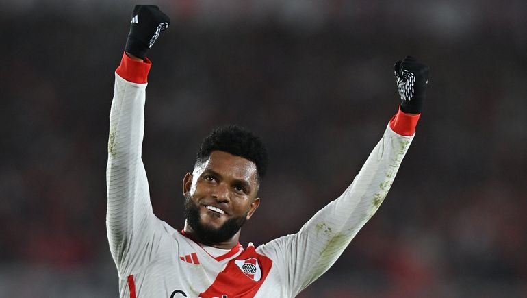 Miguel Ángel Borja abrió el marcador para River.