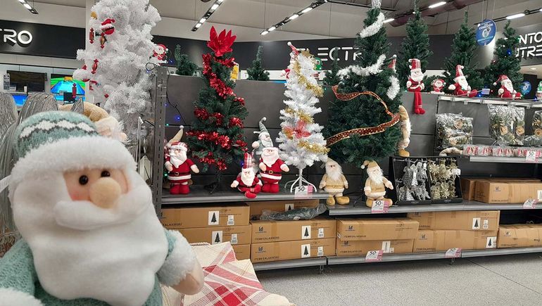 La Navidad ya se vive en los supermercados de Neuquén y estos son los precios