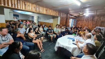 El cónclave del peronismo neuquino durante este sábado. El cónclave del peronismo neuquino durante este sábado.