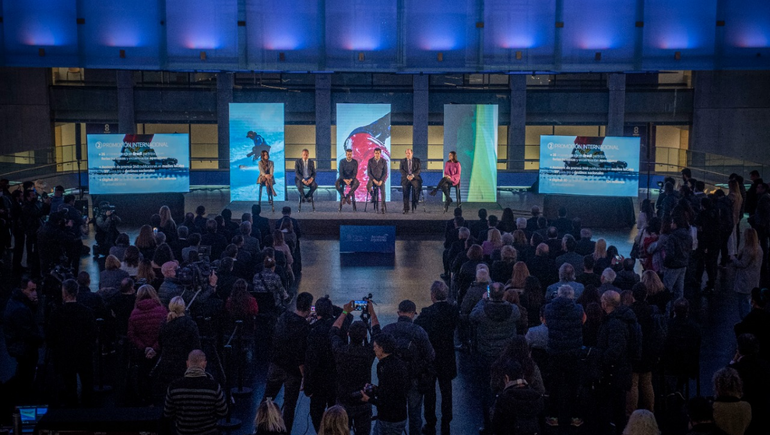 Gutiérrez participó del lanzamiento del Invierno 2022