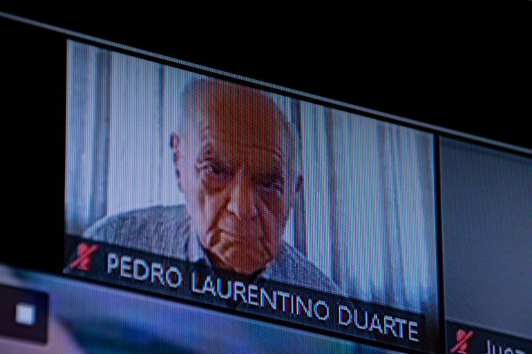 Pedro Laurentino Duarte fue designado a cargo del Juzgado Federal de Primera Instancia de Neuquén el 2 de agosto de 1976. Se desempeñó en esa función hasta el 30 de septiembre de 1984. Duarte era miembro del Ejército y se había desempeñado como jefe de la sección Justicia de la VI Brigada de Infantería de Montaña de Neuquén con el grado de Mayor hasta pocos días antes de ser designado juez. Pedro Laurentino Duarte fue designado a cargo del Juzgado Federal de Primera Instancia de Neuquén el 2 de agosto de 1976. Se desempeñó en esa función hasta el 30 de septiembre de 1984. Duarte era miembro del Ejército y se había desempeñado como jefe de la sección Justicia de la VI Brigada de Infantería de Montaña de Neuquén con el grado de Mayor hasta pocos días antes de ser designado juez.