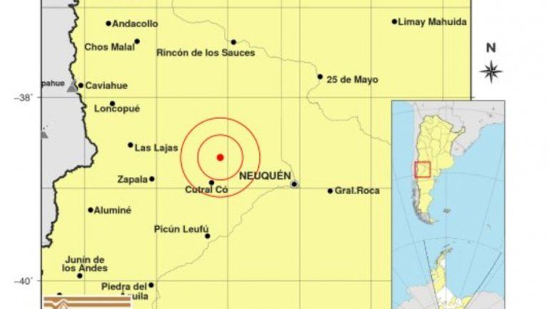 Sismo en Sauzal Bonito: se registraron rajaduras en algunas viviendas