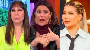 Moria Casán se calentó con María Fernanda Callejón por defender a Wanda Nara: Sos una negadora