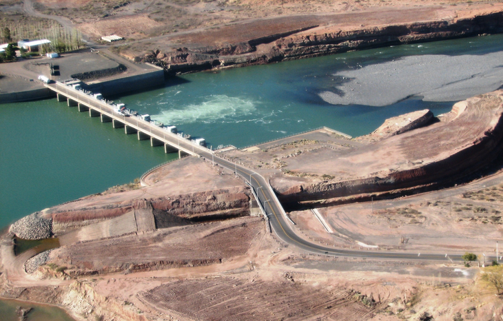 La Justicia llamó a "realizar las obras necesarias para garantizar la seguridad de la presa 'Portezuelo Grande'". Foto: @argentina La Justicia llamó a "realizar las obras necesarias para garantizar la seguridad de la presa 'Portezuelo Grande'". Foto: @argentina