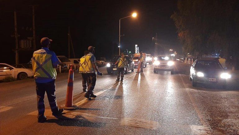 Cayeron 14 borrachos en un control en los puentes carreteros