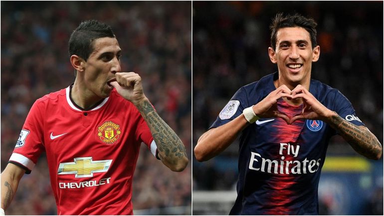 Tanto en Manchester como en el PSG, Ángel Di María rompió récords Tanto en Manchester como en el PSG, Ángel Di María rompió récords