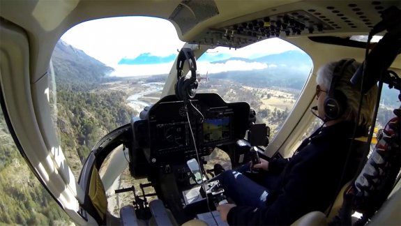 La empresa Jasfly desde el aire apunta a Vaca Muerta