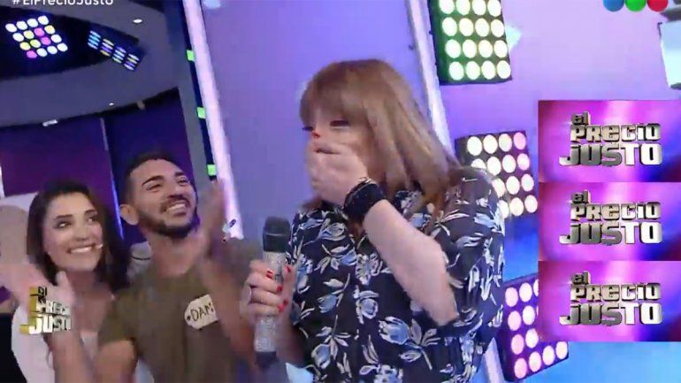 Video: el exabrupto de Lizy Tagliani con el que se tentó de risa en pleno vivo