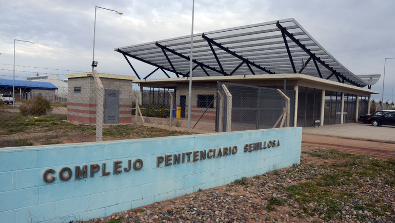 Los presos que se quejaron de la comida están alojados en el pabellón C1 del Complejo V de Senillosa.