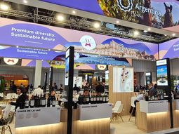 La presencia de Wofa en la feria de Alemania. Foto: gentileza La presencia de Wofa en la feria de Alemania. Foto: gentileza