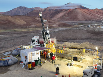 Ubicado en San Juan, Los Azules se posiciona como un activo de cobre generacional con 22 años de vida útil inicial.