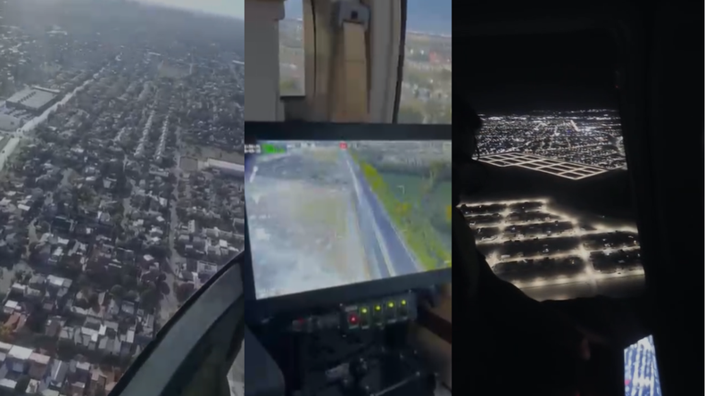 El motivo detrás del vuelo nocturno de un helicóptero sobre Neuquén | LM Neuquen El motivo detrás del vuelo nocturno de un helicóptero sobre Neuquén