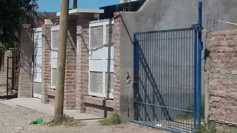 La casa sobre calle Richieri donde ocurrió el hecho.&nbsp;