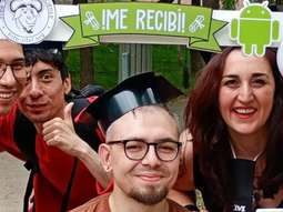 Damián Peralta se recibió de informático, gracias a las becas Gregorio Álvarez Damián Peralta se recibió de informático, gracias a las becas Gregorio Álvarez