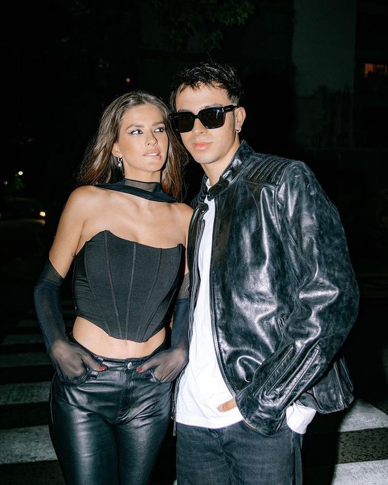 La China Suárez y Rusherking en una de sus salidas en pareja