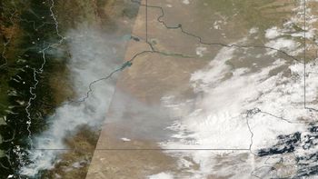 Imagen: Modis, NASA Worldview. Imagen: Modis, NASA Worldview.