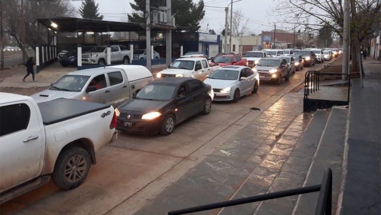Video: en Rincón hubo bocinazo petrolero en defensa del CCT