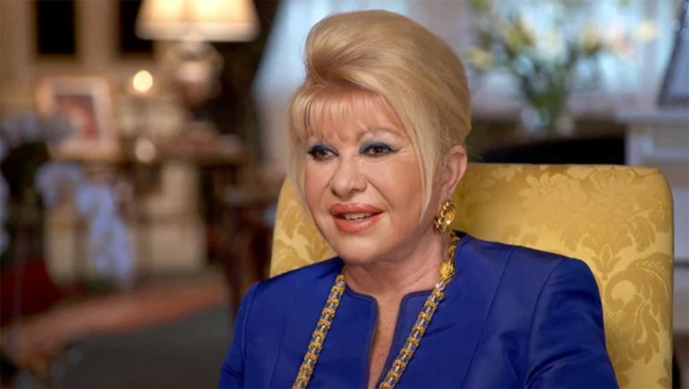Revelaron la causa de muerte de Ivana Trump