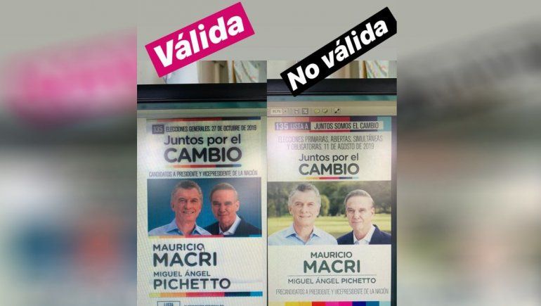 Advierten que los votos realizados con boletas de las PASO serán anulados en Neuquén