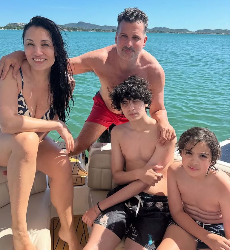 Las vacaciones familiares de José María Listorti Las vacaciones familiares de José María Listorti