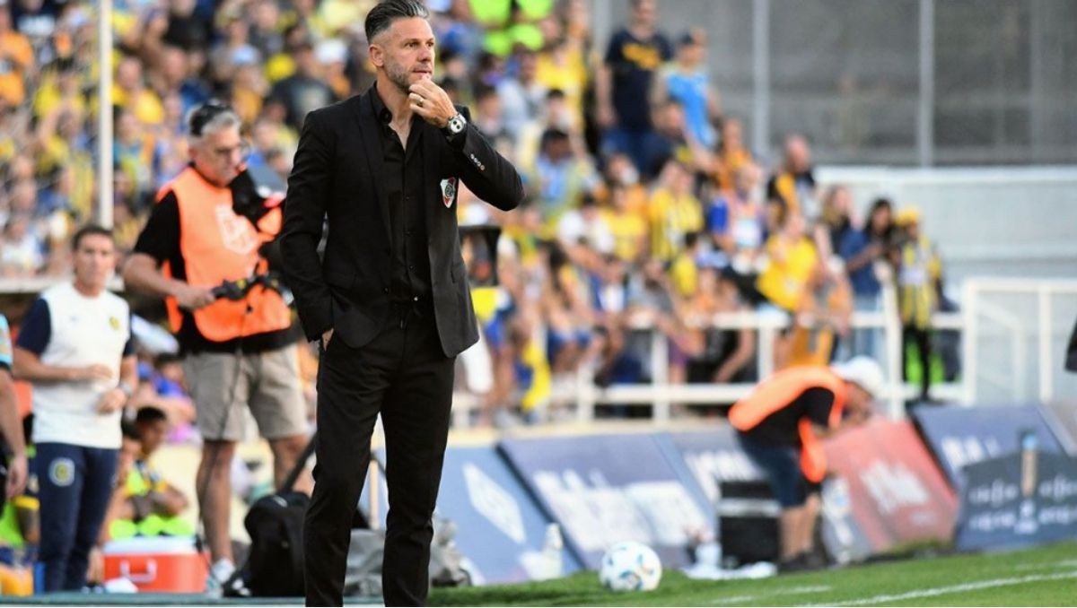 A quién culpó Demichelis de la derrota de River contra Rosario Central