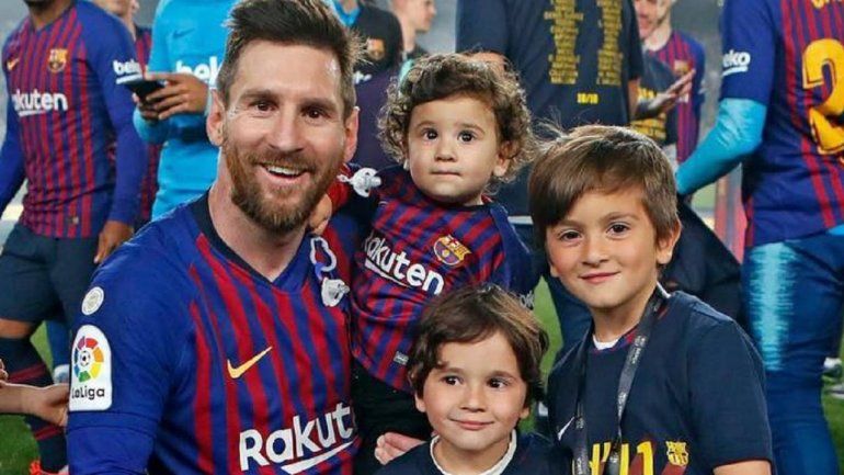Los nenes de Messi, del llanto a la risa por seguir en Barcelona
