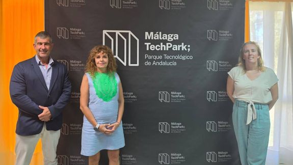 María Pasqualini fortalece vínculos en tecnología e innovación con visitas al Málaga TechPark y al Polo Digital