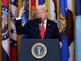 Donald Trump, durante un evento de la semana pasada en la Casa Blanca.