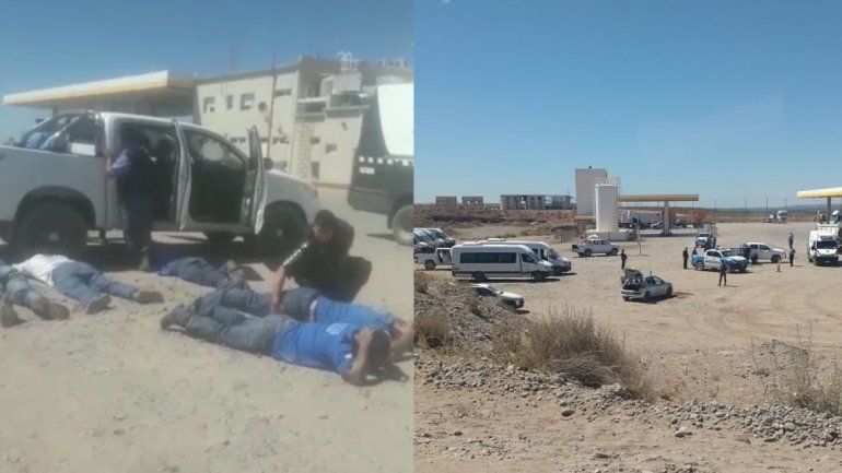 Encontraron un arma, balas y cuchillos en uno de los vehículos secuestrados a la UOCRA