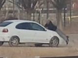Atropellaron a un manifestante en Ruta 7