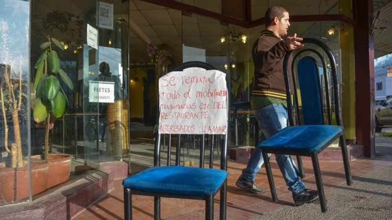 El local fue vaciado en pocos días