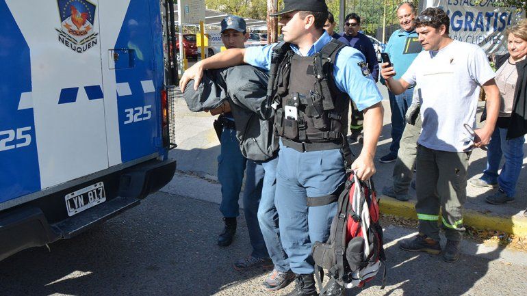 Quiso robarle a un repartidor, pero lo atraparon y fue detenido