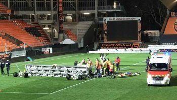 El estadio al momento que sucedió el triste episodio. El estadio al momento que sucedió el triste episodio.