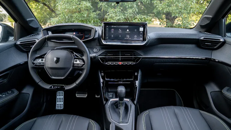 Así es el interior del Peugeot 208. Así es el interior del Peugeot 208.