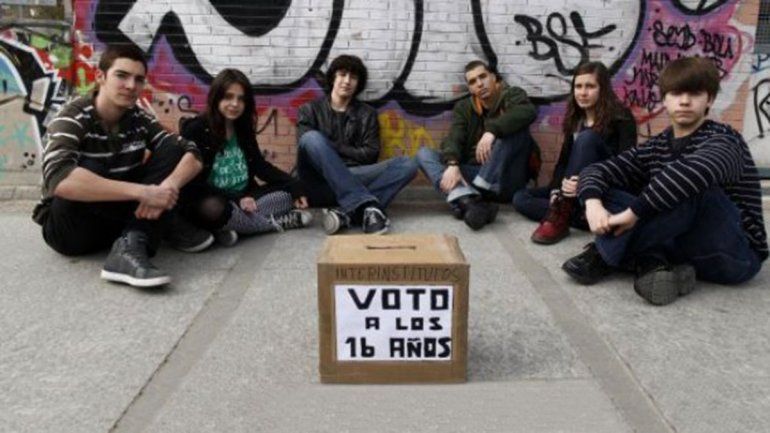 Los pibes de 16 años representan el 2,8% del padrón electoral