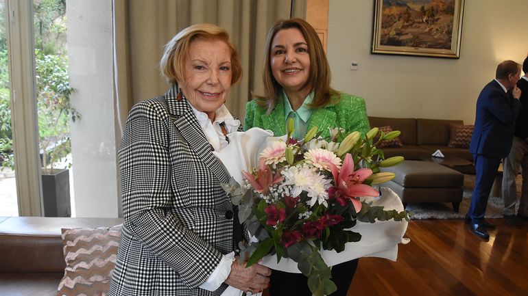 Claudia Álvarez Argüelles junto a su madre y fundadora del grupo Hotelero, María del Carmen Argüelles. Claudia Álvarez Argüelles junto a su madre y fundadora del grupo Hotelero, María del Carmen Argüelles.