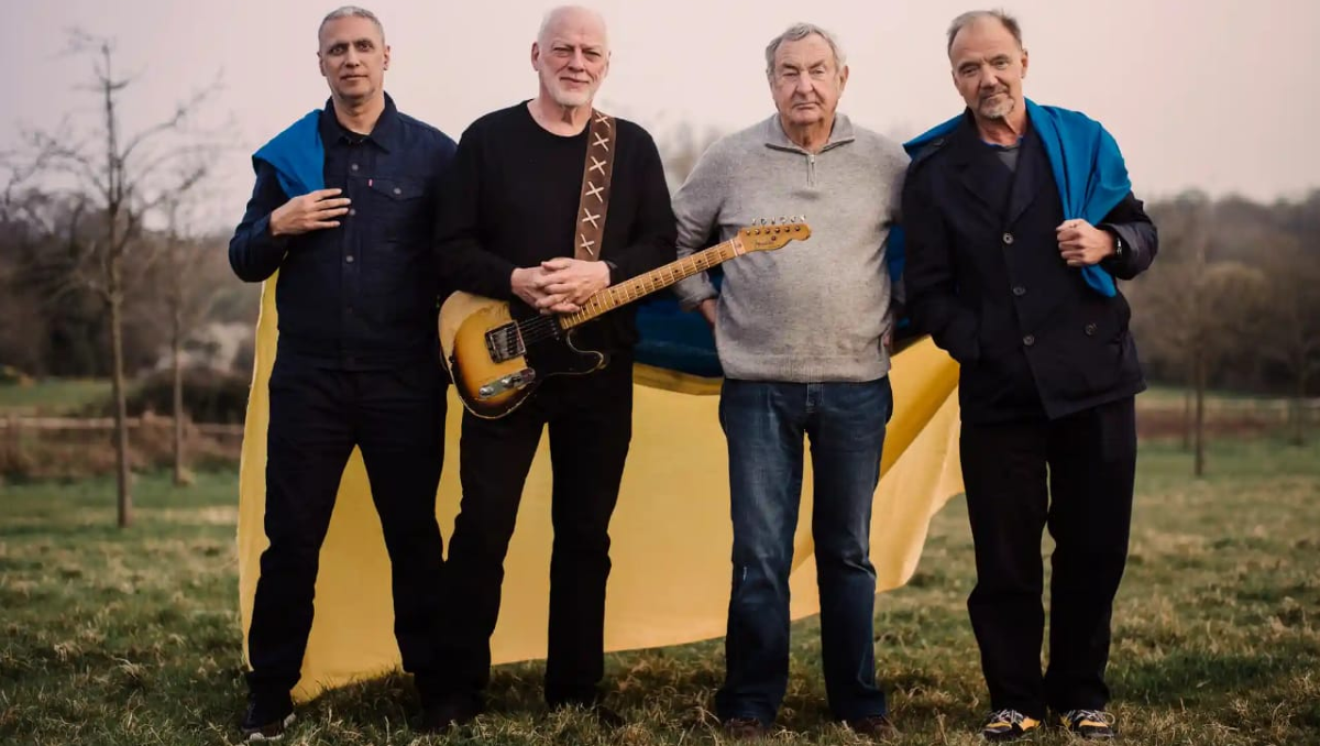¡Sorpresa! Pink Floyd lanzó una canción en apoyo a Ucrania