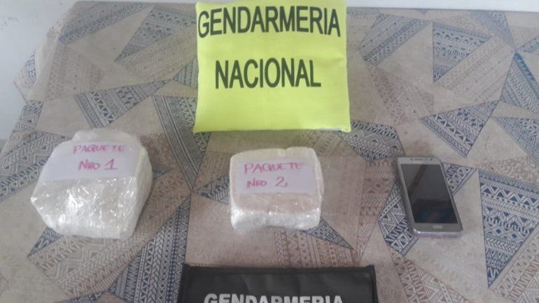 Viajaba a Rincón en colectivo con casi 2 kilos de cocaína