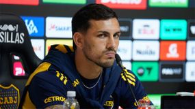 Leandro Paredes participó de la conferencia de prensa junto a Juanfer Quintero. | LM Neuquen Leandro Paredes participó de la conferencia de prensa junto a Juanfer Quintero.