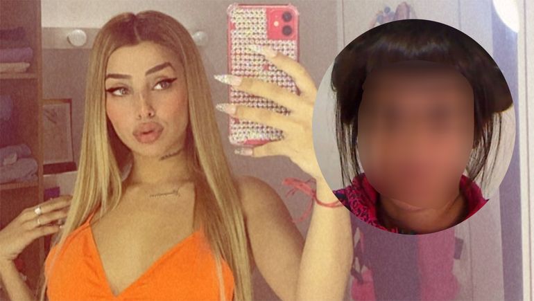 El antes y después de la novia de L-Gante y su furioso descargo