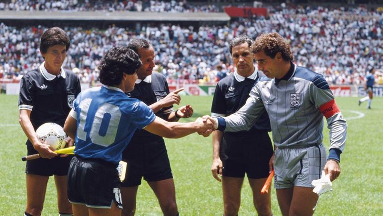 Habló Peter Shilton, el arquero inglés víctima de Maradona en México 1986: el particular mensaje para la semi