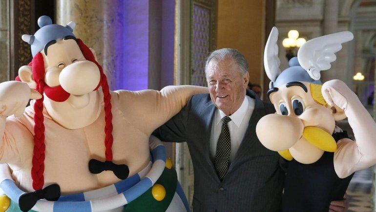 Murió Albert Uderzo, el dibujante de Astérix