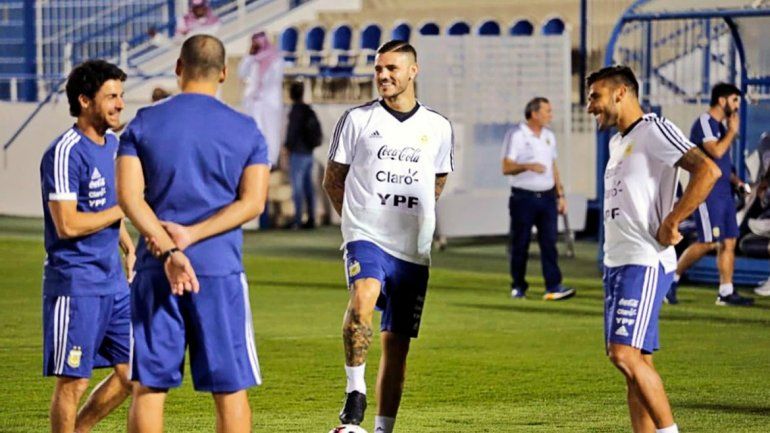 El palito de Icardi para Scaloni