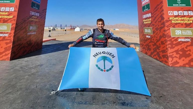 Santiago Rostan representará a Neuquén en el Rally Dakar.