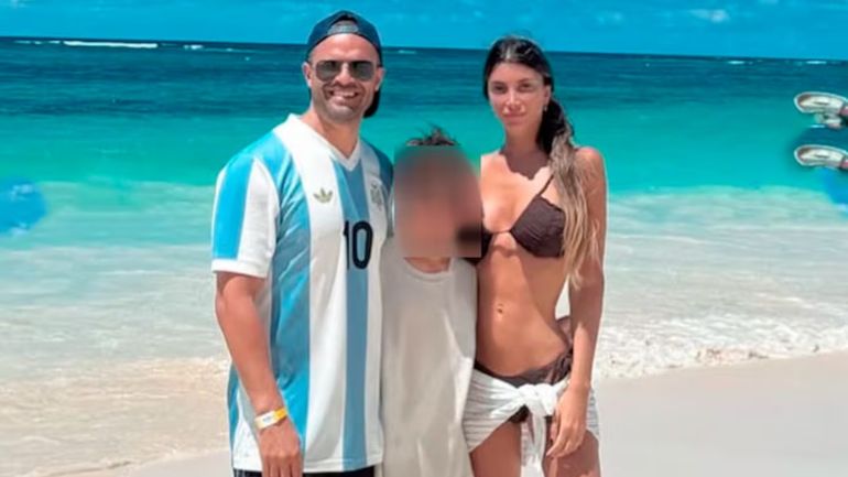 Flor Parise, Lechuga Liñares y su hijo Flor Parise, Lechuga Liñares y su hijo