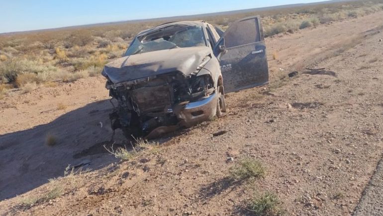 Terrible choque frontal en la Ruta 17 dejó dos muertos