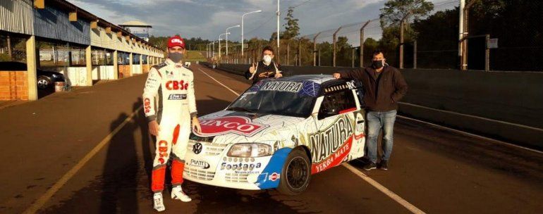 Carlos Okulovich y Juan Pablo Urrutia lograron salir a pista en el aut&oacute;dromo de Ober&aacute;